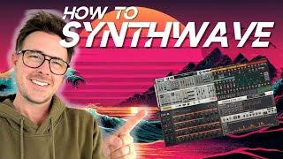Writing SYNTHWAVE Using 4 Incredible FREE SYNTHS!