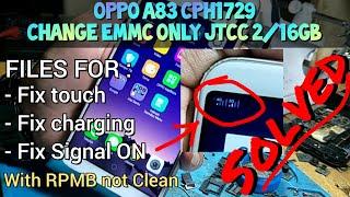 Change eMMC Only Oppo A83 CPH1729 Using 16GB | Fix Signal On @mobilecareid