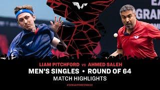 Liam Pitchford vs Ahmed Saleh | MS R64 | Singapore Smash 2024