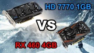 HD 7770 vs RX 460 - Rise of the Tomb Raider [BENCHMARKED]