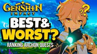 Ranking Archon Quest & Regions Worst to Best in Genshin Impact