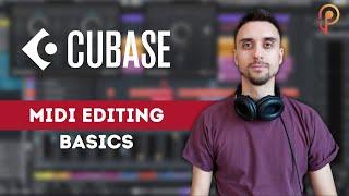 How to use the MIDI EDITOR in CUBASE? | Complete Tutorial