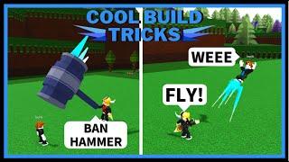 BAN HAMMER Build Trick!! In Build A Boat For Treasure ROBLOX