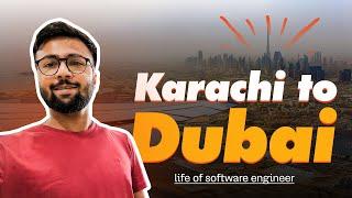 Karachi to Dubai | Flydubai experience | Travel vlog | life of a software engineer