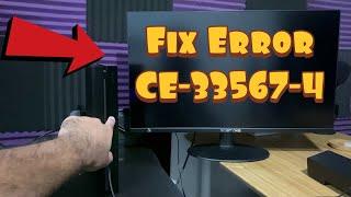 How To Fix Error CE-33567-4 "Cannot Initialize PS4" - Easy Fix!
