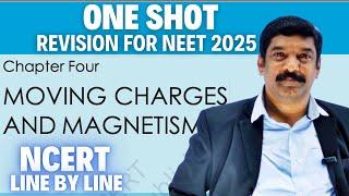 3-1-2024 LIVE| NCERT -Moving charges and magnetism | ONE SHOT REVISION | #live #livestream #neet