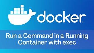 Docker - Tutorial 7 - Run a Command in a Running Container with exec