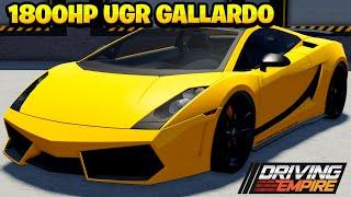 I BUILT BOURGIST'S 1800HP LAMBOGHINI GALLARDO in Roblox Driving Empire