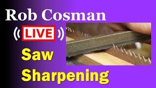 Saw Sharpening - Live Q & A (23 Mar 2024)