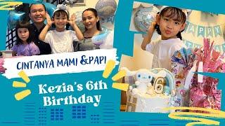 Kezia’s 6th Birthday Senangnya Bisa Merayakan Bersama Keluarga