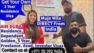 Get Dubai Residence Visa Direct From India, How to Get, Process Time & Cost? ScorpDxb & Aim Dubai