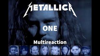 Metallica "One" (Official Music Video) -  Multi-Reaction Compilation