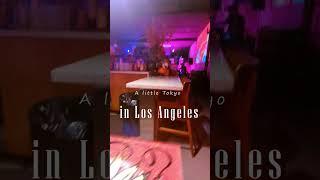 Retro Japanese Nightlife @ Los Angeles Little Tokyo Bar - YT Shorts Mini-Tour