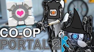 Playing Portal 2 CO-OP for the first time w/ Lance!