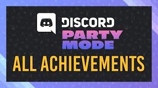 Discord Party Mode | ALL ACHIEVEMENTS GUIDE | 100%!