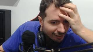 streamer surpreso ao realizar que é calvo