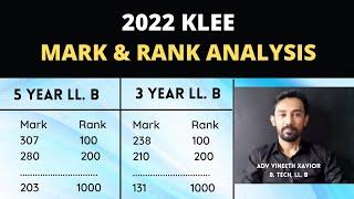 KLEE 2022 : Mark & Rank Analysis