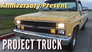 Square Body Project Truck Anniversary Present