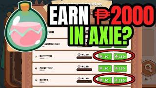 Paano KUMITA ng 2000 Pesos sa Axie Infinity? | Axie Origins Update