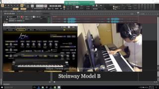 Synthogy Ivory II Studio Grands 'Bosendorfer 225' and 'Model B' Piano Live