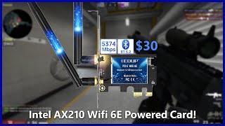 EDUP PCIE Wifi 6E Card Review!