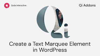 How to Create a Text Marquee using Elementor Addons in WordPress