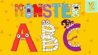 Halloween Monster ABC Song l Sing and Dance l ZooZooSong for children