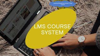 Learning Management System (LMS Course System) Laravel PHP