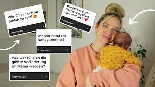 Wie fühlt es sich an MAMA zu sein? | Babyblues? | Erste Tage als Eltern Question & Answer