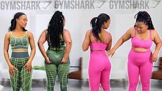 WHY IS GYMSHARK SO HYPED??! | SIZE SMALL VS SIZE XLARGE ACTIVEWEAR TRY ON HAUL | TASHIKA AND TAMMICA