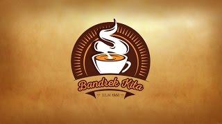 Adobe Illustrator - Coffee Vintage Logo Design Speedart