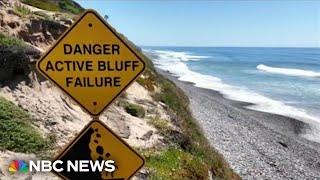 California's beaches threatened by climate change