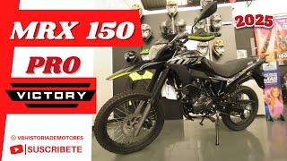 NUEVA MRX 150PRO 2025 VICTORY/Ficha tecnica/Precio/video  completo #victory #auteco #motoenduro