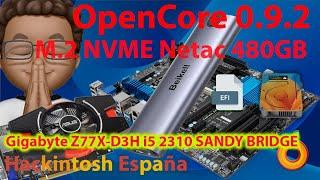 Hackintosh España. M.2 NVME Netac 480GB macOS 13 Ventura en un adaptador USB 3.0