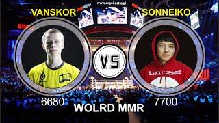 WMF - Vanskor vs Sonneiko (6680 / 7700)MMR - Dota 2