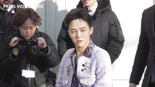 GD G-Dragon 권지용 arriving @ Paris 21 january 2020 show Chanel Fashion Week