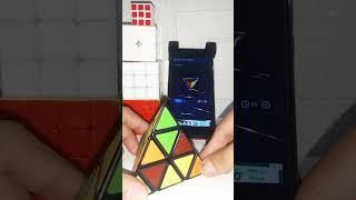 Rubic Cube Pyraminx 3x3: AdaYang Pernah Main? Gini Trik Main Pemula.#rubikscube #shortvideo #tricks