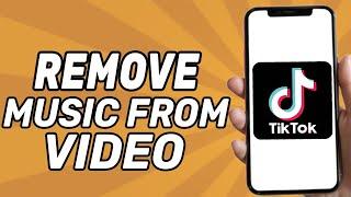 How to Remove Music From Tiktok Video (2024)