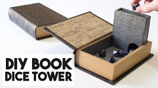 DIY Book Dice Tower!