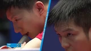 Ma long Fan Zhendong 2019 slow motion (Match Highlights + Slow motions), You dont need to forward.