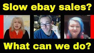 Selling on ebay UK - Slow sales in January? - what can we do?