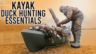 Essential Items For Kayak Duck Hunting