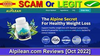 Alpilean Reviews (Oct 2022) [ with 100% Proof ] ️SCAM or LEGIT ?️ Alpilean.com Reviews