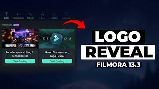 New Logo Reveal Feature in Filmora | Make Professional Animated Logo