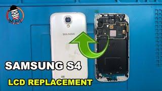 Samsung S4 (GT-I9500) Screen Replacement.Display Replacement.