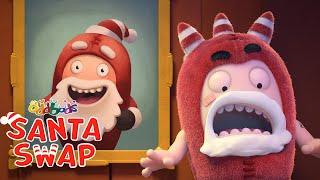  Santa Swap - Christmas Special!| Baby Oddbods | Funny Comedy Cartoon Episodes for Kids