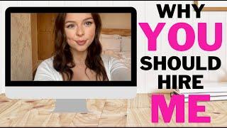 Why You Should Hire Me - Maya Rooney Video CV