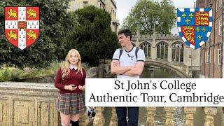 St John’s College Cambridge 31 Tour: The Most Beautiful College