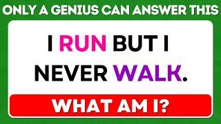 ONLY A GENIUS CAN ANSWER THESE 20 TRICKY RIDDLES  Riddles Quiz - Part 3