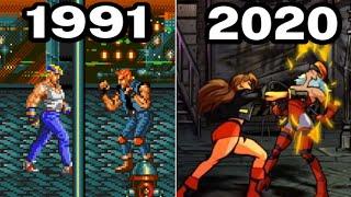 Graphical Evolution of Streets of Rage (1991-2020)